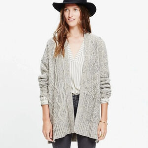 Madewell wool blend cardigan size Small